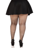 color_black | Leg Avenue Rhinestone Fishnet Tights