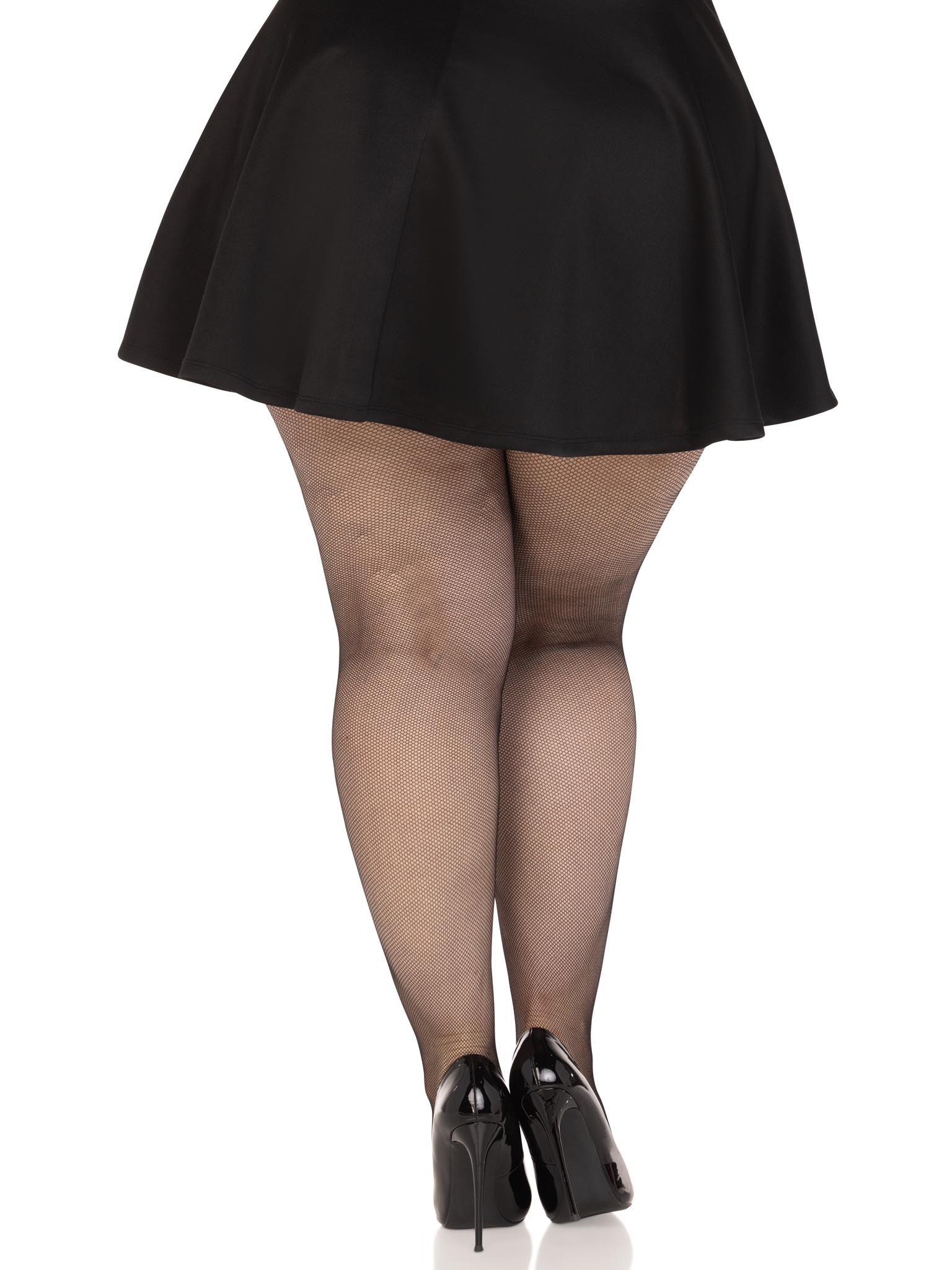 Leg Avenue Plus Micro Net Tights