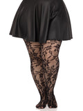 Leg Avenue Chantilly Lace Floral Tights