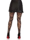 Leg Avenue Wild Rose Net Tights