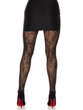 Leg Avenue Garden Rose Lace Tights