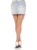 Leg Avenue Woven Rainbow Net Tights