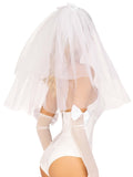 Leg Avenue Tiered Bridal Veil