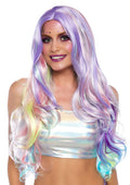 Leg Avenue 27" Pastel Rainbow Long Wavy Costume Wig