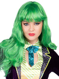 Leg Avenue 24" Misfit Long Wavy Costume Wig With Bangs