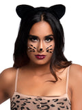 Leg Avenue Velvet Black Cat Ears Costume Headband