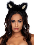 Leg Avenue 2-Piece Furry Animal Costume Ear Hair Clips