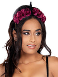 Leg Avenue Dark Velvet Unicorn Flower Costume Headband