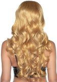 Leg Avenue 26” Long Curly Bang Costume Wig With Braid