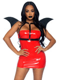 Leg Avenue Costumes Faux Leather Bat Wing Body Harness