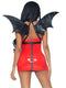 Leg Avenue Costumes Faux Leather Bat Wing Body Harness