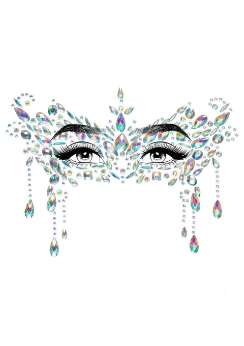 Leg Avenue Masquerade Adhesive Face Jewels Sticker Set
