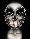 Leg Avenue Glow in the Dark Skull Face Jewels Sticker