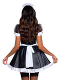 Leg Avenue 3-Piece Classic French Maid Costume Dress Set